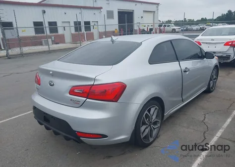 2016 Kia Forte Koup Sx из США, поврежденный, VIN KNAFZ6A33G5623134